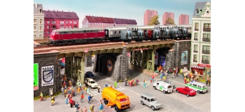 modelisme ferroviaire noch 67064 diorama pont à 2 voies